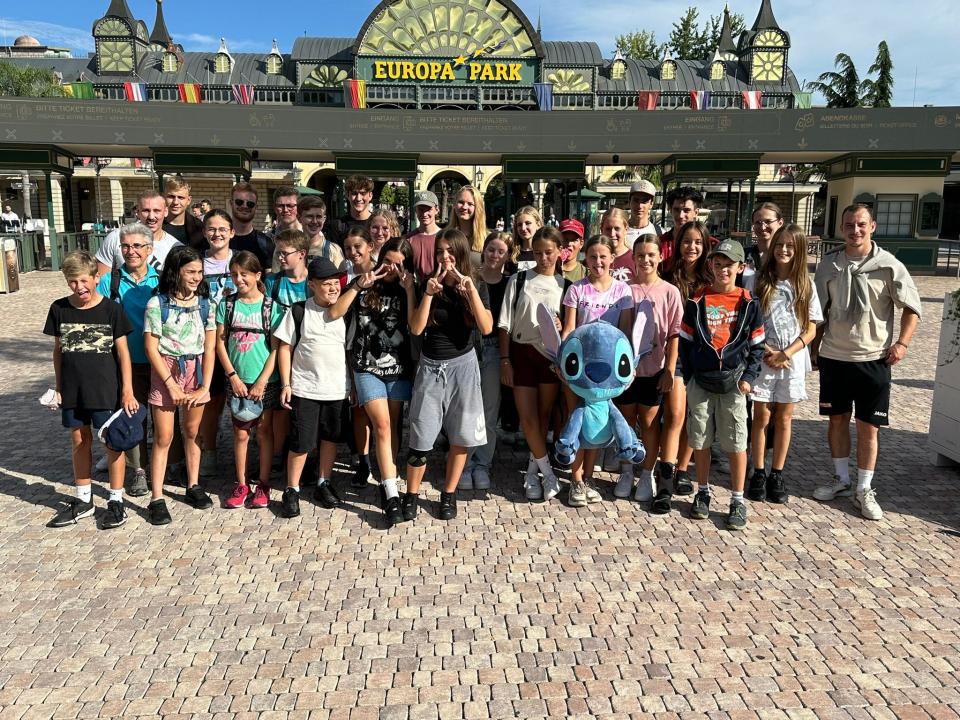 Gruppenfoto Europapark